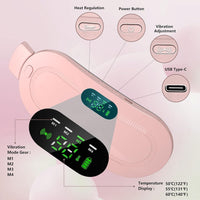 Rechargeable Heating Pad with Vibration.
