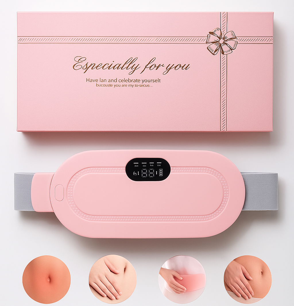 Rechargeable Heating Pad with Vibration.