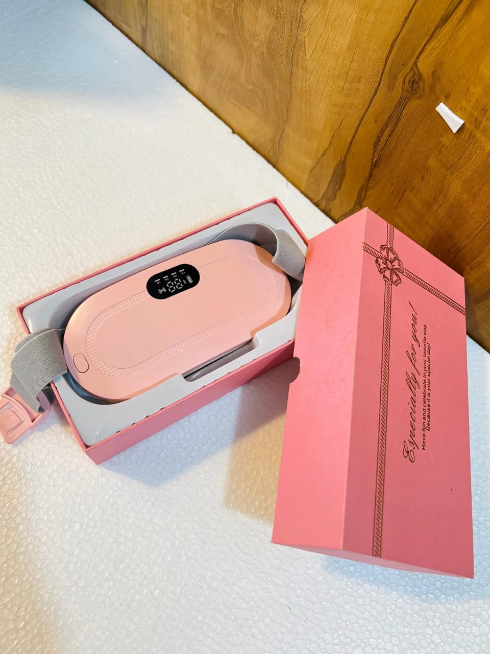 Rechargeable Heating Pad with Vibration.