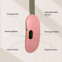 Rechargeable Heating Pad with Vibration.